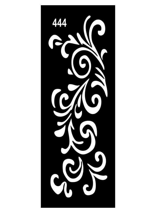 ORDERSHOCK Beginner-Friendly Mehndi Stencil Design Sheets for Everyone for Kids & Adults Both Sticker - Image 1